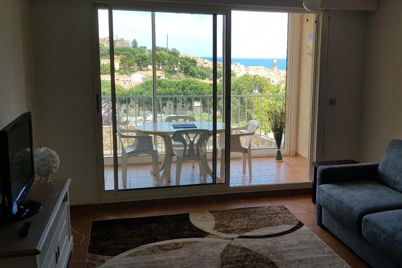 3Amb31 - Studio Pour 3 Personnes Avec Magnifique Vue Sur La Baie Collioure Bagian luar foto