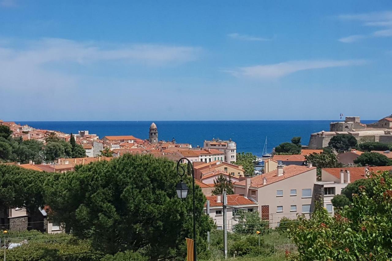 3Amb31 - Studio Pour 3 Personnes Avec Magnifique Vue Sur La Baie Collioure Bagian luar foto